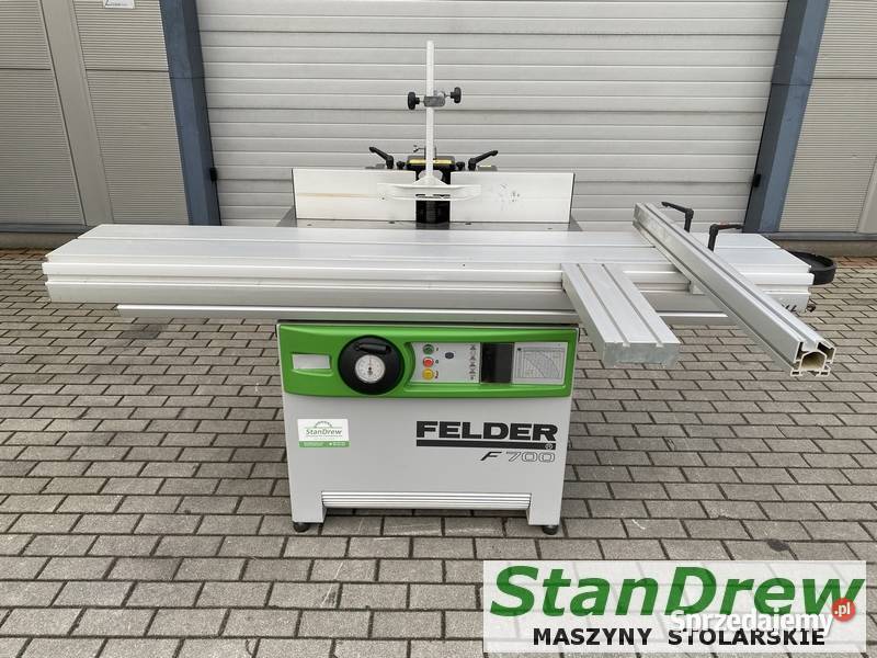 Frezarka dolnowrzecionowa z wózkiem i pochyłem F pomorskie