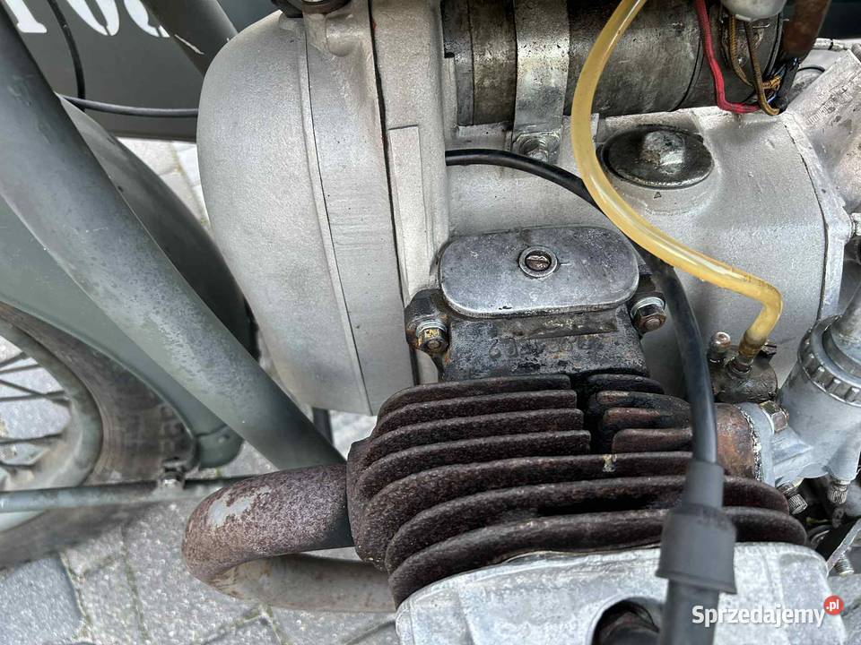 M72 1948 motocykl z wózkiem bocznym sprawny 6666km