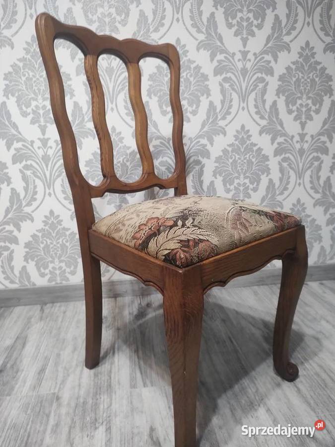 Stare żyrandol krzesła kufer Tarnów