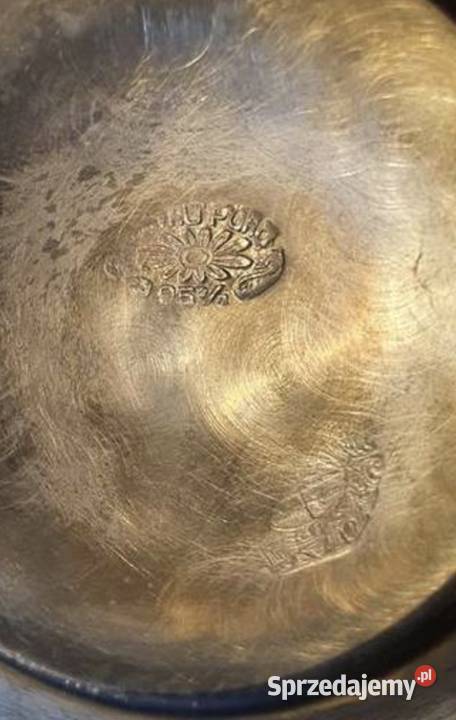 Stary DZBANEK secesyjny z sygnaturą plater