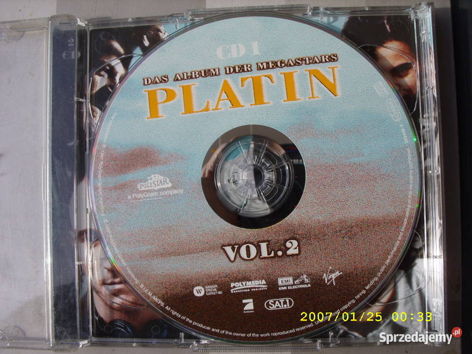 Sklad CD PLALIN VOL2DAS ALBUM 2CD PolyGram dolnośląskie Wołów