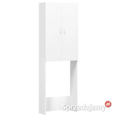 vidaXL Szafka na pralkę biała 64 x 255 x 190 Warszawa