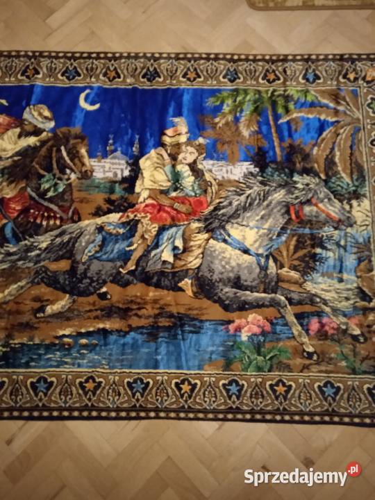 Kilim gobelin dywan na ścianę lata 70 Kielce