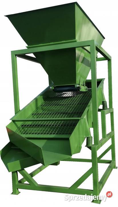 PRZESIEWACZ WIBRACYJNY 900W KOSZ TAŚMA Prace Cieszyn