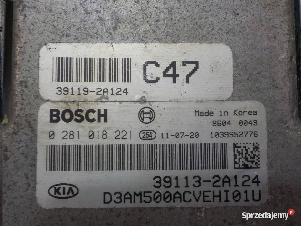 KIA SOUL I LIFT 11r 5D sterownik komputer Suków