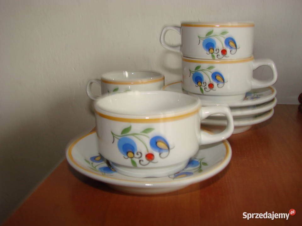 Lubiana wzór kaszubski filiżanka do espresso Pruszcz Gdański