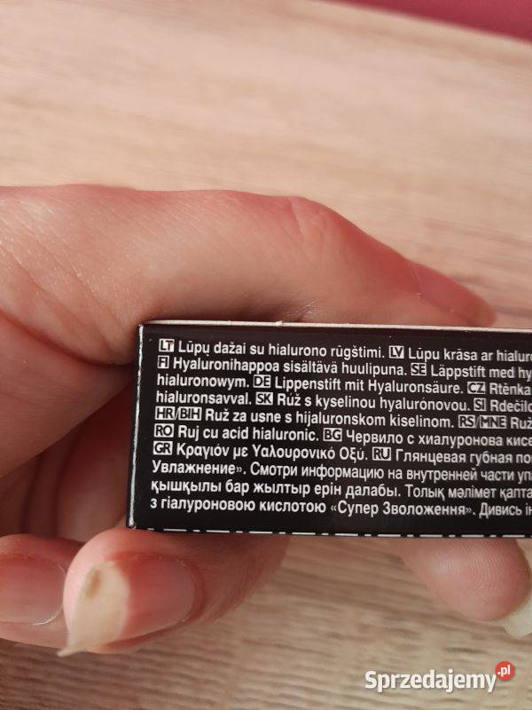Lśniąca szminka z kwasem hialuronowym 36g Mauve Siewierz