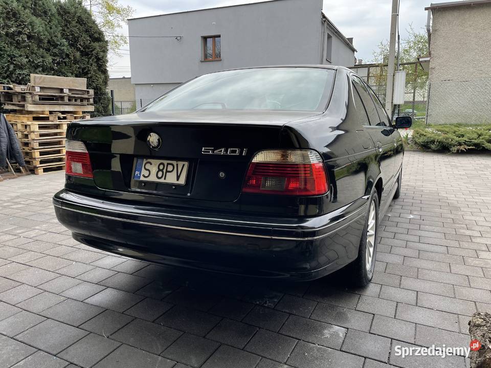 Bmw 540iA import USA ubezpieczone zarejestrowane ASR (kontrola trakcji) Mikołów