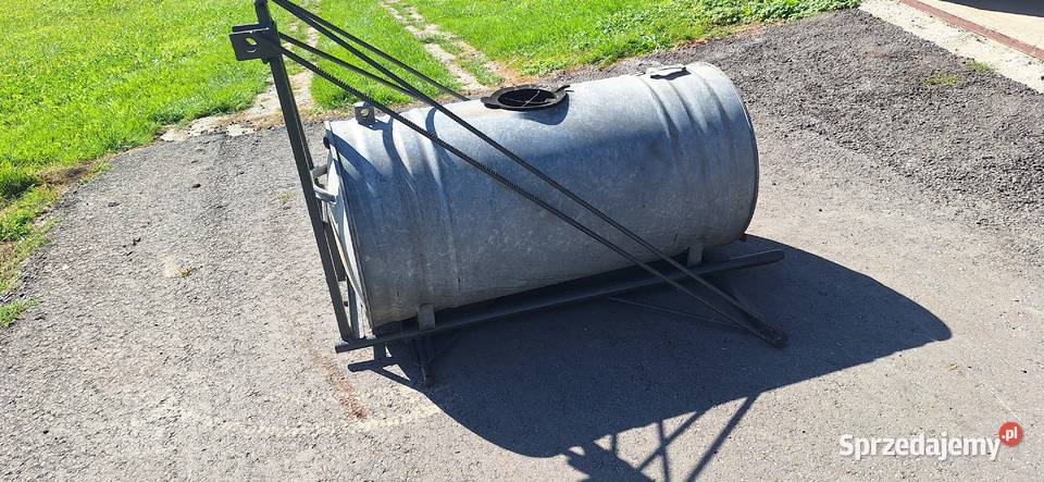 Beczka ocynkowana BR4A 400L Agromet Inofama podkarpackie Pstrągówka