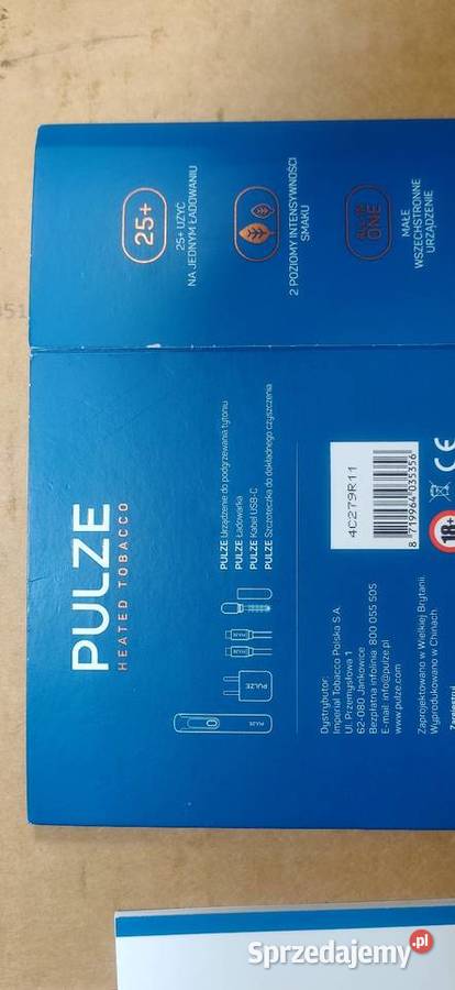 Pulze nowy elektroniczny podgrzewacz tytoniu itp Sosnowiec