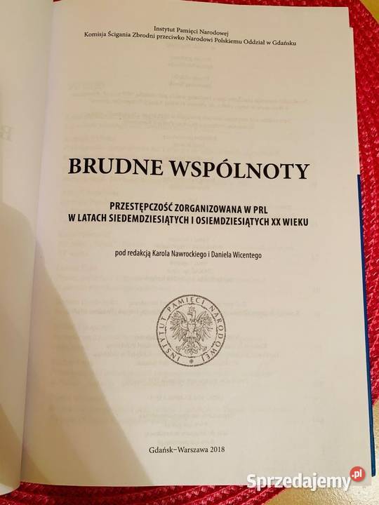 Brudne Wspólnoty Przestępczość zorganizowana Proza i poezja Warszawa