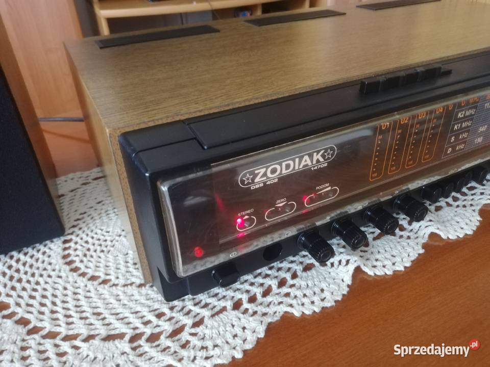 radio zodiak unitra amplituner diora Czarniecka Góra