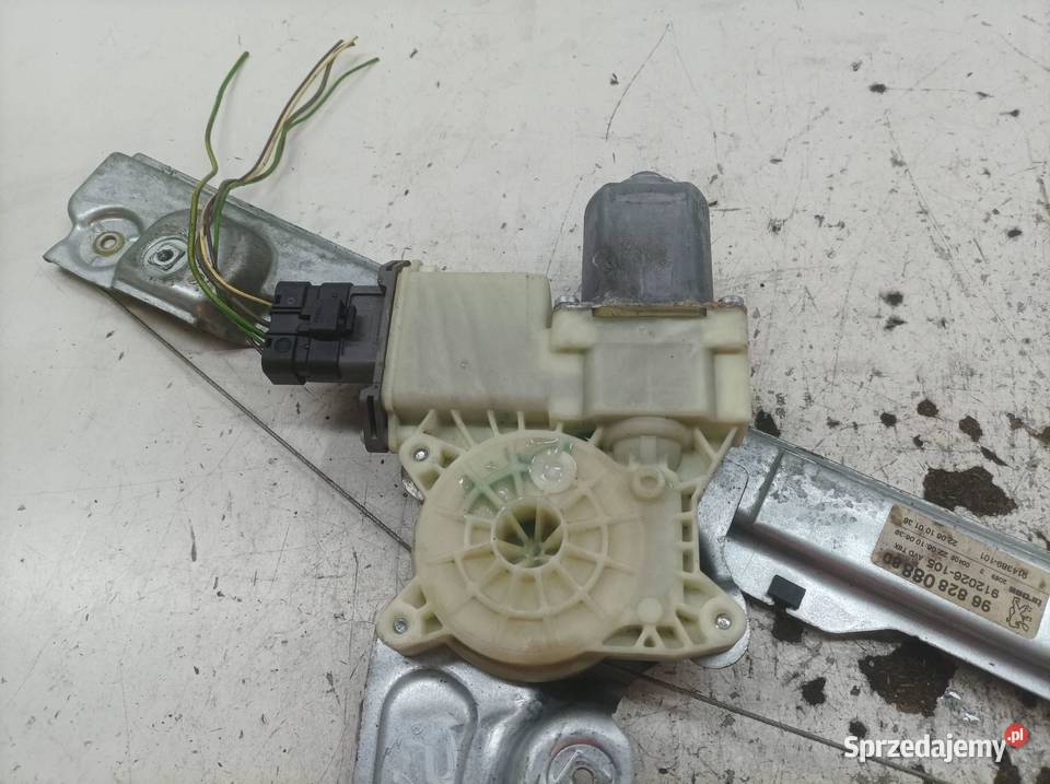 MECHANIZM SZYBY PRAWY PRZÓD 9682808880 Peugeot Mechanizmy opuszczania szyb świętokrzyskie