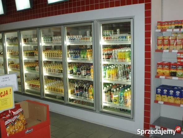 stacje benzynowe drzwi chłodnicze szklane Szczecin sprzedam
