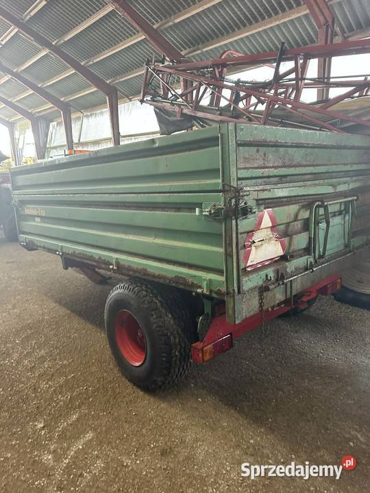 Przyczepa warfama na 3 strony hamulce 4 tony Nowa Karczma sprzedam