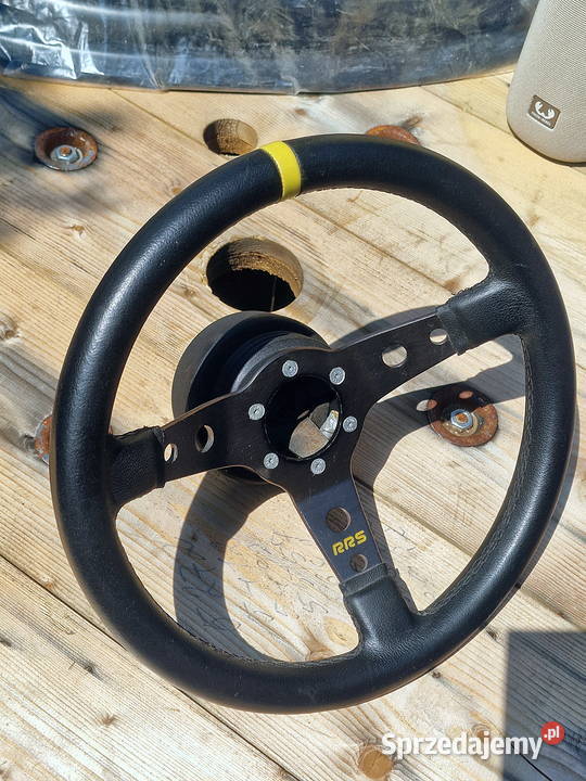 Kierownica RRS 350mm naba BMW E46 zestaw Pabianice