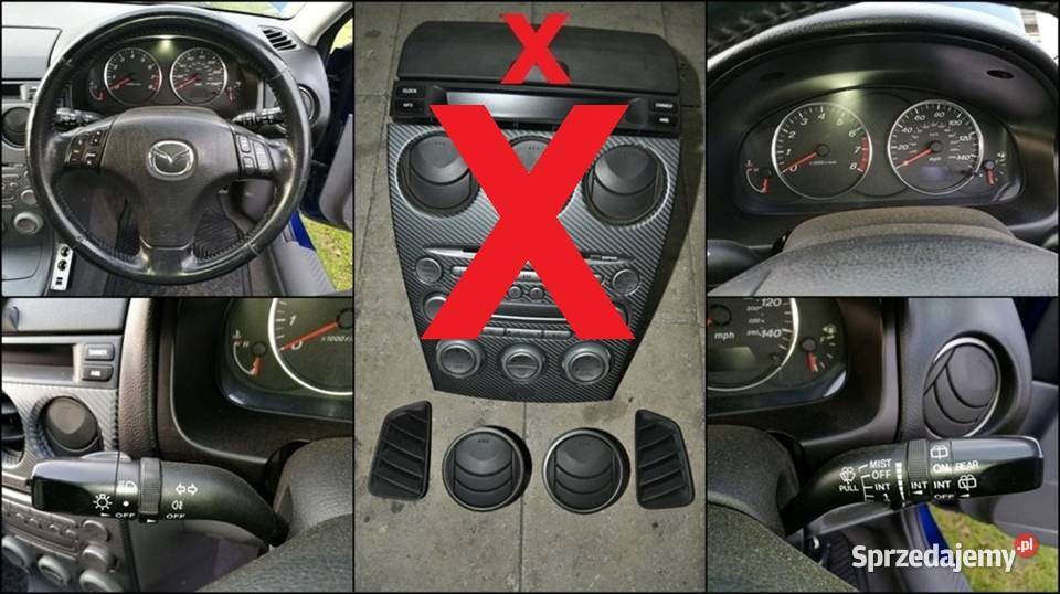 Mazda 6 Kombi 20 16V 141 Benzyna 2003 kolor 25B dolnośląskie Ząbkowice Śląskie