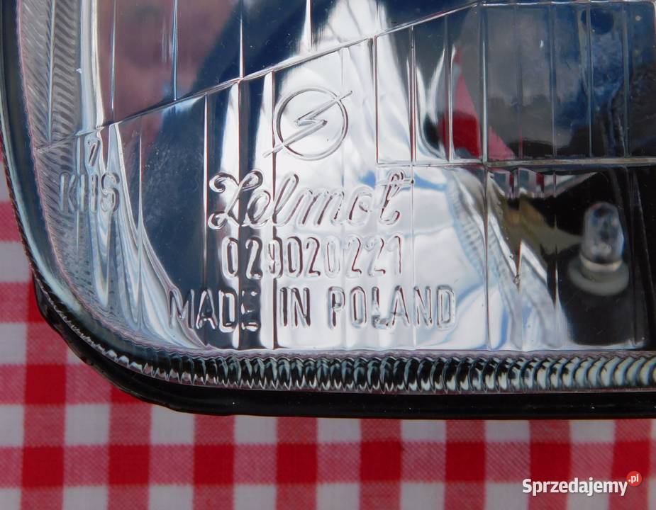 Nowe reflektory lampy przednie Zelmot H4 Fiat
