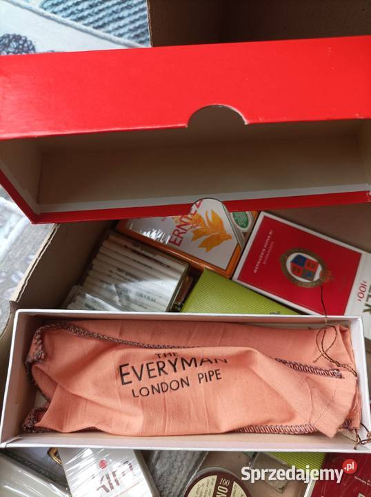Everyman London Peterson Ireland pudełka fajkach Płock