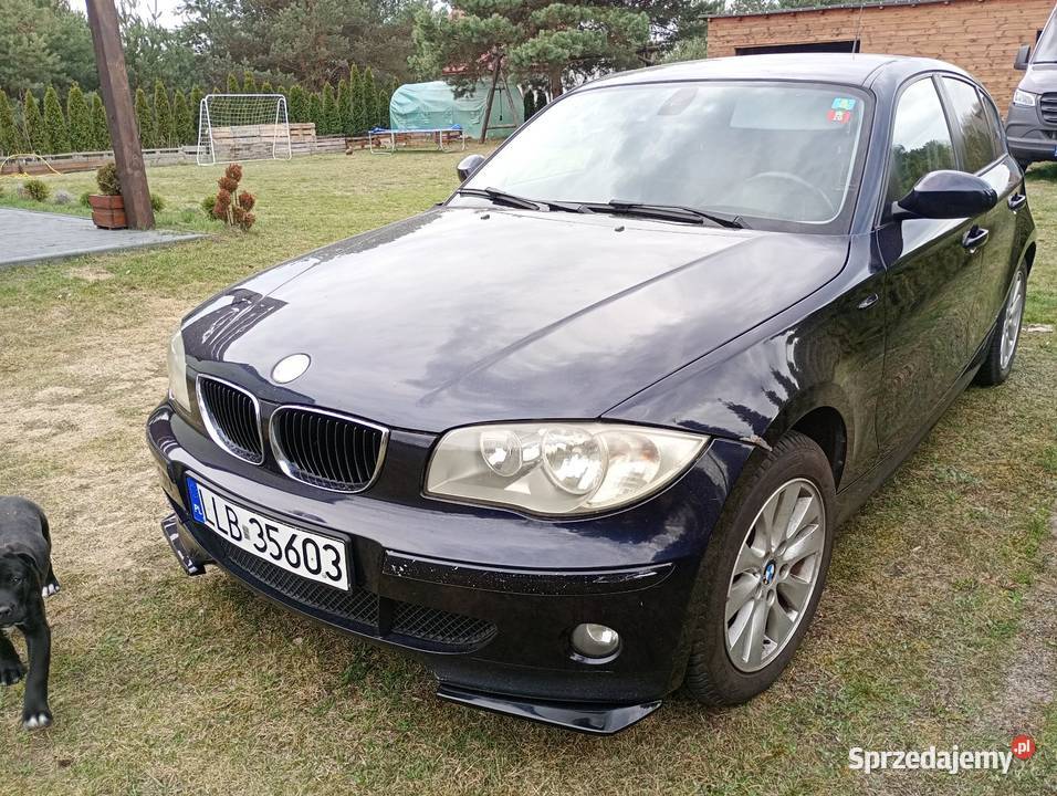 BMW seria 1 e87 granatowy Wola Lisowska