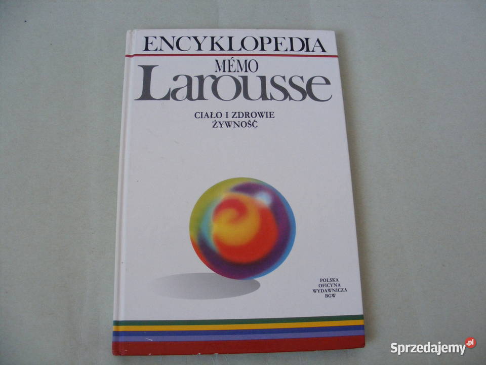 Encyklopedia MEMO Larousse Tom 2 i 8 Rok wydania 1992 Oborniki Śląskie