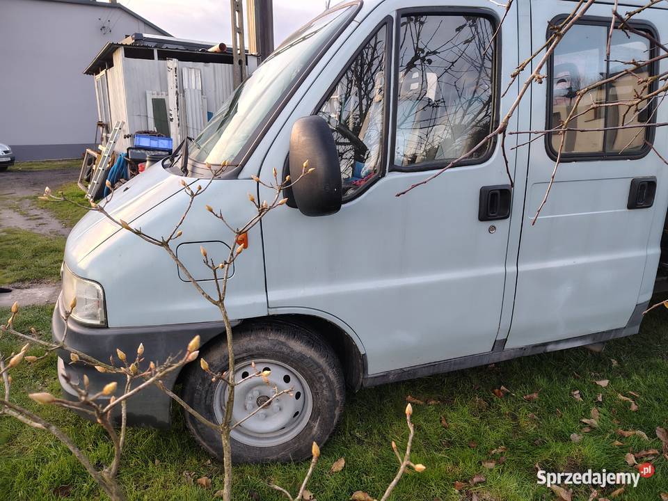 Fiat Ducato doka 7 osóbFurgonetka brygadówka 222000km
