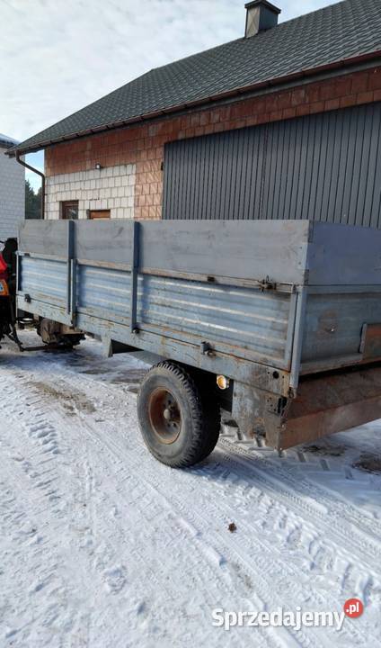 Dwukółka klatka kołówka przyczepa rozrzutnik Biłgoraj sprzedam