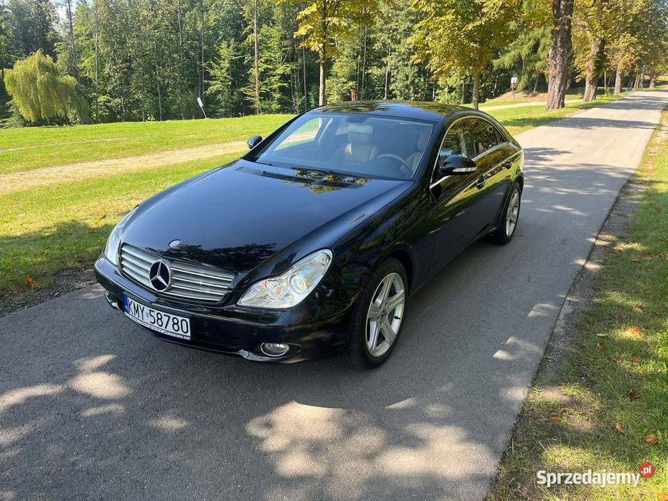 MercedesBenz Klasa CLS W219 320 CDISalon lakier metallic Motoryzacja małopolskie Kalwaria Zebrzydowska