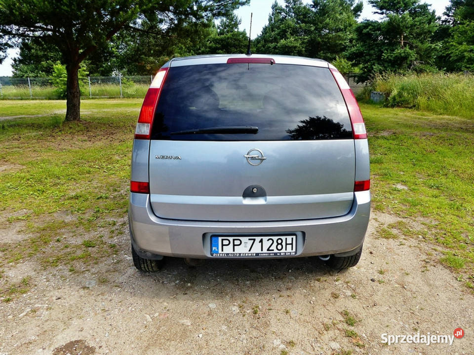 Opel Meriva 14 16VENJOYKlimaElektrykaAluBogata aluminiowe felgi Meriva Piła