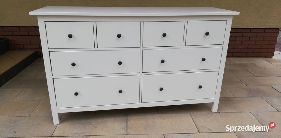 Komoda biała Hemnes z szufladami szafka bufet Sulbiny