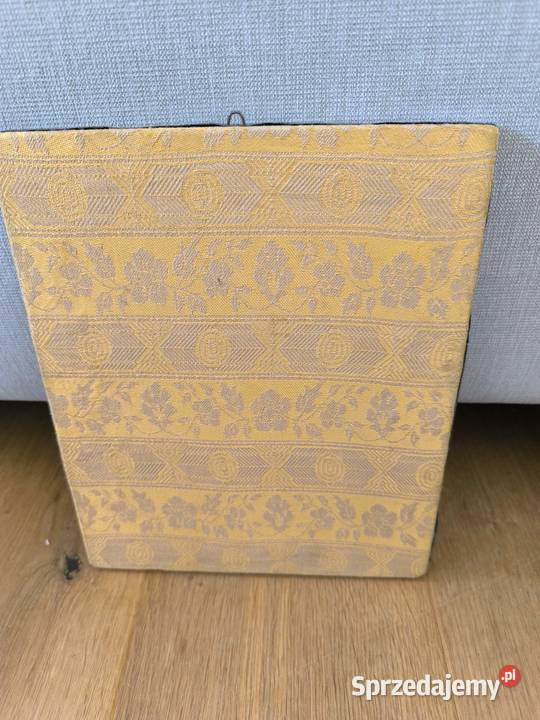 Piękna stara ikona z wizerunkiem Matki boskiej Łódź