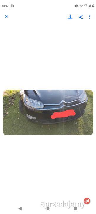Citroen C5 20hdi kolor KTVD Jasło sprzedam