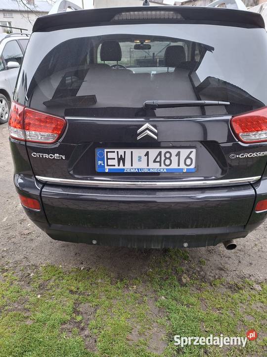 citroen c crosser gaz 7 osób Wieluń sprzedam