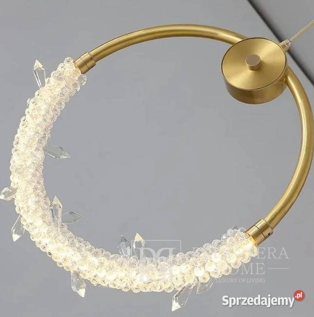 Żyrandol nowoczesny MOON lampa wisząca glamour mazowieckie Warszawa