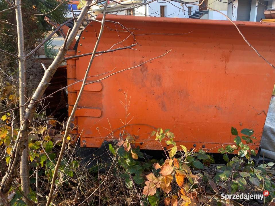 Pług do sniegu traktor koparko ładowarka Limanowa