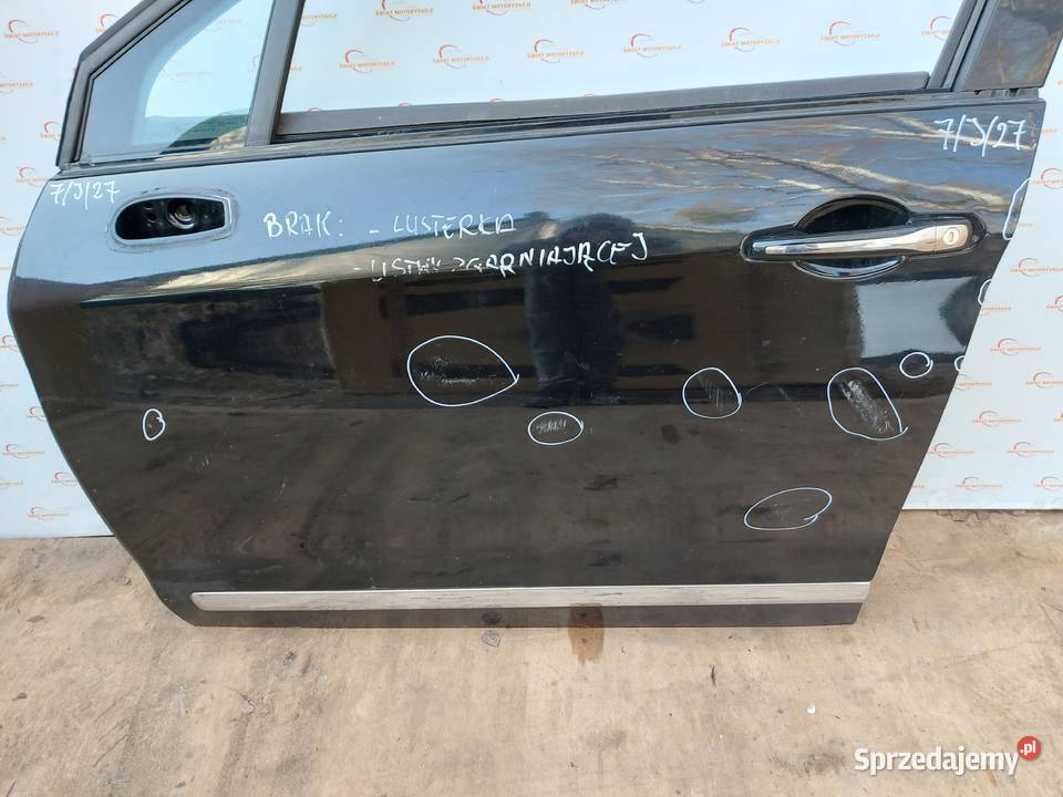 CITROEN C5 II X7 09r drzwi lewe przód 260 Drzwi świętokrzyskie