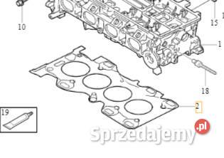 VOLVO C30 S40 V50 oryginalna uszczelka glowicy Bielany Wrocławskie