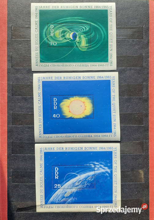 Bloki DDR 1964 stan kosmos sprzedam
