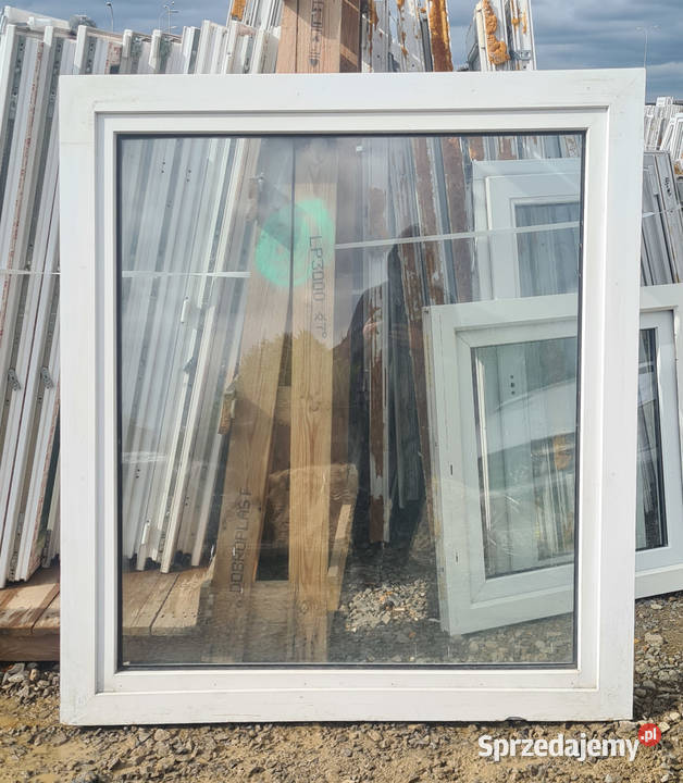 OKNO KacprzaK 129X142 OKNA Używane Plastikowe lubelskie Lublin sprzedam