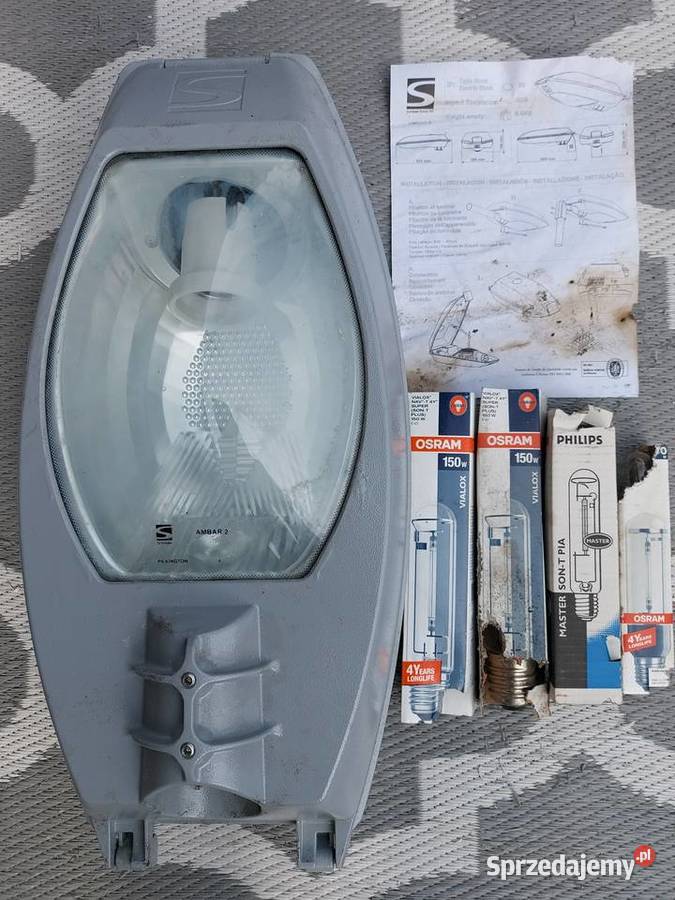 Lampa uliczna oprawa AMBAR 2 Schroeder e40 150 w dolnośląskie Lubin