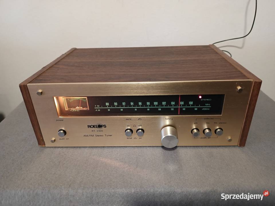 Tuner Vintage ROELOFS RT 2300 Radioodtwarzacze pomorskie Gdynia