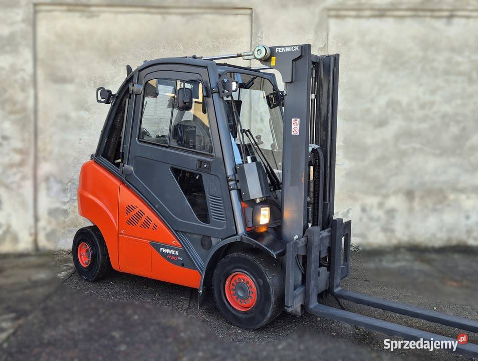 Wózek widłowy Linde H30 wolny skok KABINA 4