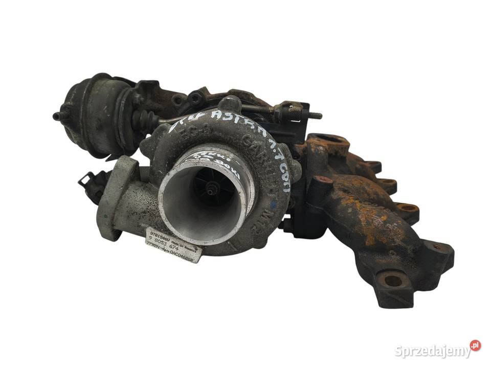 TURBOSPRĘŻARKA Opel Meriva B Astra J 17 CDTI Chełm