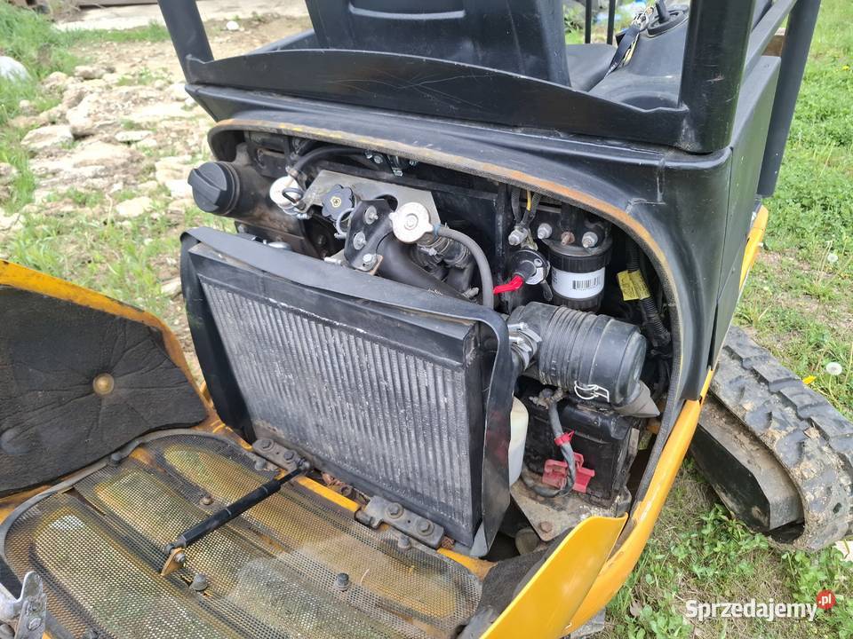 Minikoparka JCB 8016 2014r zestaw z lawetą Dębica sprzedam