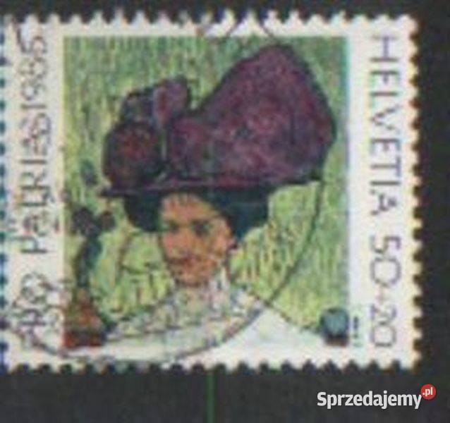 Zn Szwajcaria Mi 1313 8 32 kas 1986 Gliwice