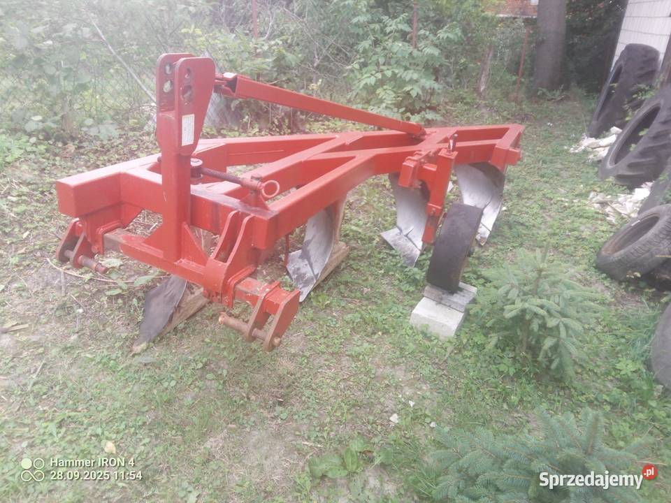 Pług 4 skibowy duży nieuszkodzony