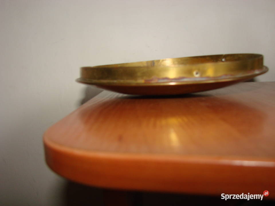 mosiężna wypukła pokrywa Pruszcz Gdański