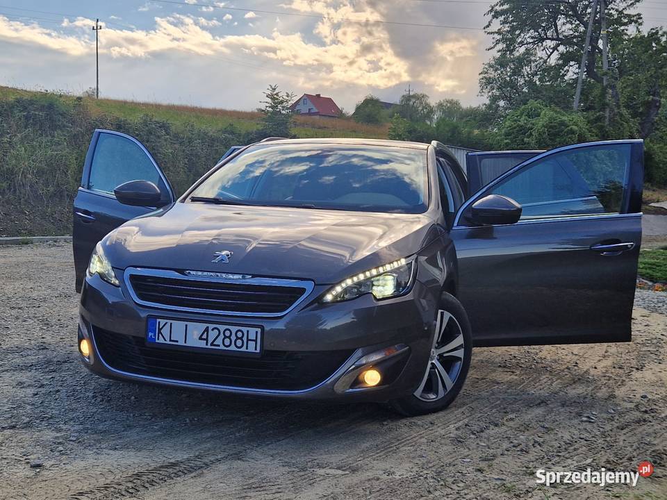 Peugeot 308 T9 12 SW Allure SS Full LED Masaż nieuszkodzony małopolskie Wieliczka