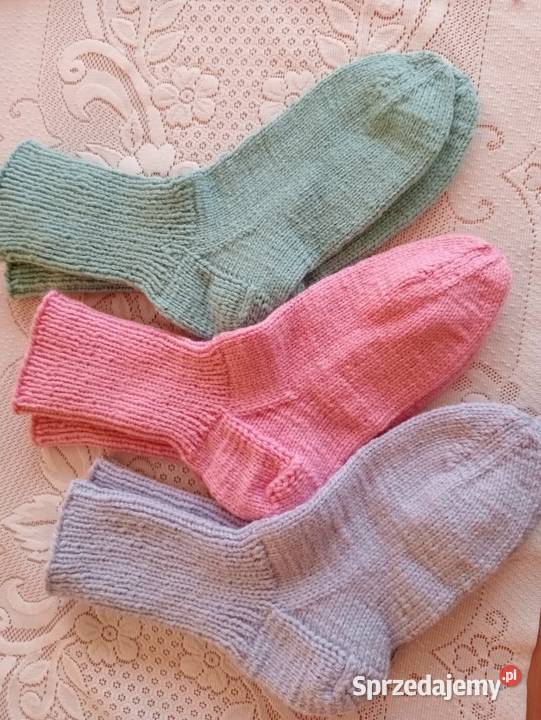 Skarpety z włóczki 3840 Złotów