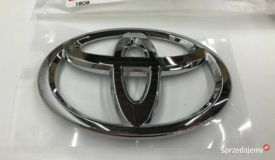 NOWY emblemat przyklejany Toyota 100x75mm Zamość